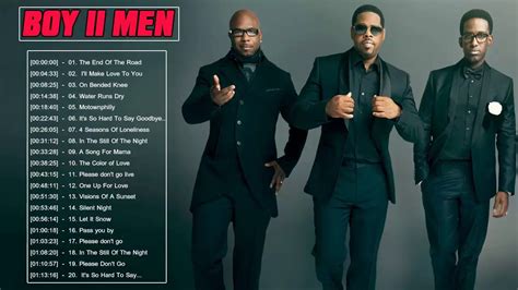 Boyz II Men Greatest Hits - Boyz II Men Best Songs - Boyz II Men Love ...