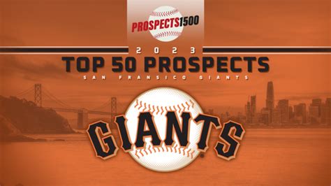 San Francisco Giants Top 50 Prospects (2023)