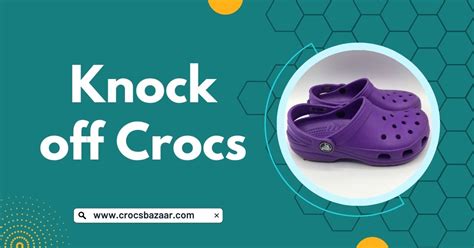 Knock Off Crocs - Affordable Alternatives to Original Crocs Footwear