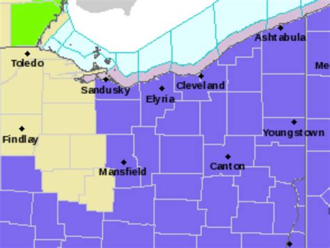 National Weather Service issues winter weather advisory for Northeast ...