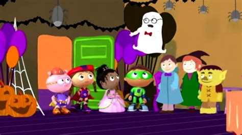 Super Why and The Ghost Who Was Afraid of Halloween | Super WHY! S01 ...