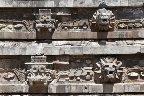 See 260 Serpent Heads At Teotihuacán's Temple Of The Feathered Serpent ...