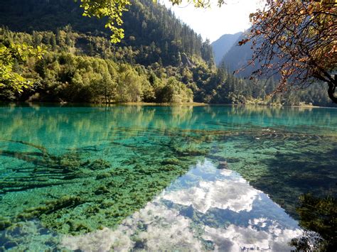 china, Scenery, Parks, Lake, Forests, Jiuzhaigou, National, Park ...