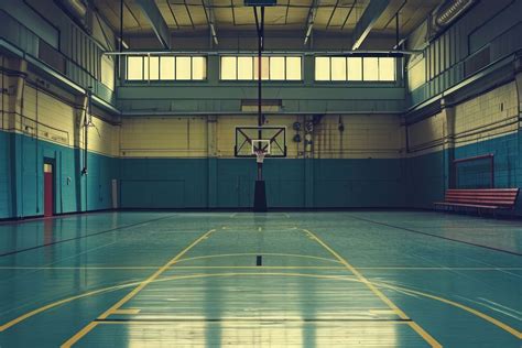 Basketball gym sports architecture exercising. | Free Photo - rawpixel