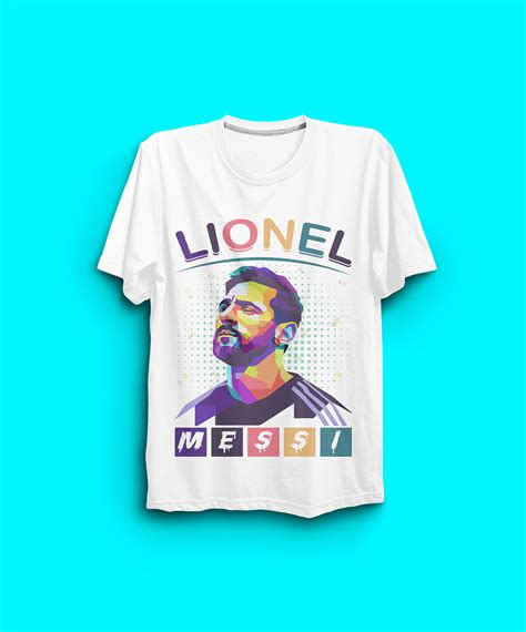 Lionel Messi T-Shirt Design on Behance