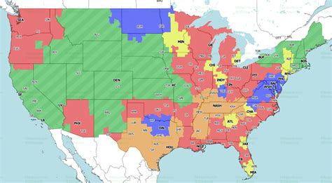 Denver Broncos vs. New England Patriots: Broadcast map, TV channel