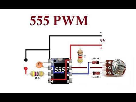 555 PWM. Simple Circuits. - YouTube