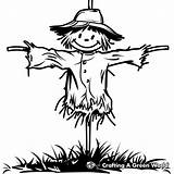 Scarecrow Coloring Pages  Free & Printable sketch template