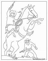Western Coloring Pages To Print sketch template