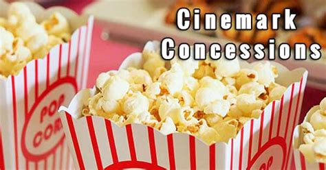 Cinemark Concession Prices - Movie Theater Prices