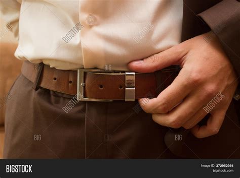 Man Wears Belt. Close Image & Photo (Free Trial) | Bigstock