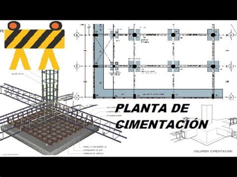 🚧 PLANO DE CIMENTACIÓN - planta de cimentación - YouTube