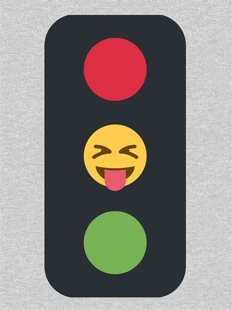 "traffic light emoji tongue out" Pullover Sweatshirt by livaniaapparel | Redbubble