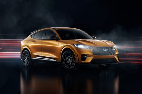 Ford Reveals 'Cyber Orange' Color for the 2021 Mustang Mach-E GT