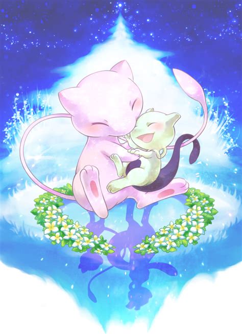 Mama Mew and Baby Mewtwo - Mew the Pokemon Fan Art (40823119) - Fanpop