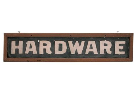 Hardware Store Sign | Store signs, Hardware store, Hardware