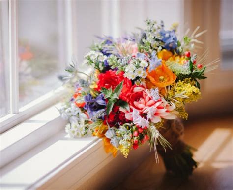 Top Ten Wildflower Wedding Bouquets - Rustic Wedding Chic