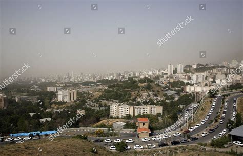 Smog Obscures Skyline Capital City Tehran Editorial Stock Photo - Stock Image | Shutterstock