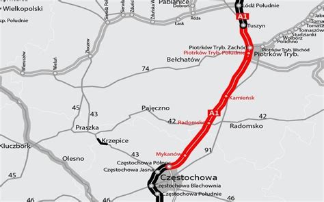 Autostrada A1: Ruch po jednej nitce jeszcze w tym roku - ePiotrkow.pl - Piotrków Trybunalski