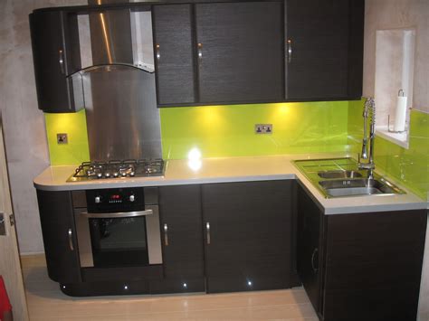 modern white kitchen backsplash - Google Search Green Kitchen Utensils, Lime Green Kitchen ...