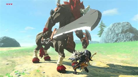 Player Discovers 'Breath Of The Wild' Lynels Are Actually Really Nice Guys