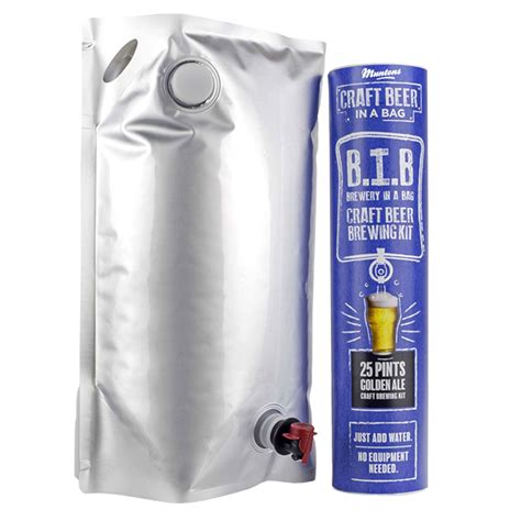 Brewery In A Bag Craft Beer Brewing Kit - Golden Ale - Balliihoo