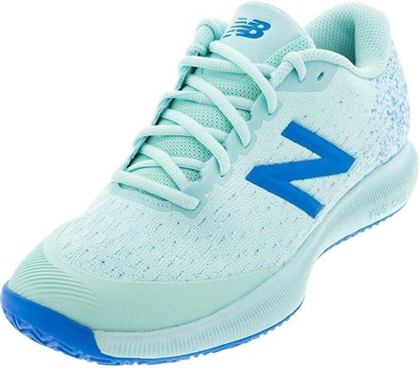 New Balance Women Tennis 996 V4 Women Tennis shoes Clay court shoe Mint - Blue: Amazon.co.uk ...