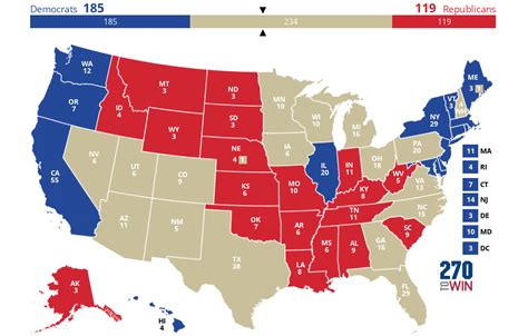 2024 Presidential Election Interactive Map