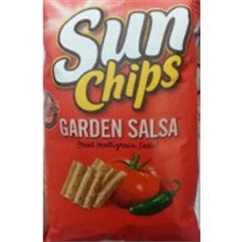 Sun Chips Garden Salsa Flavored Multigrain Snacks: Calories, Nutrition ...