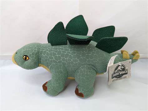 Mattel Jurassic World Stegosaurus Plush Dinosaur 7" 2018 Stuffed Animal ToyのeBay公認海外通販｜セカイモン