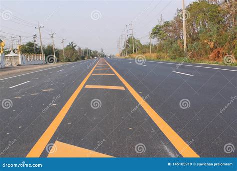 Construction road stock image. Image of trunk, construction - 145105919