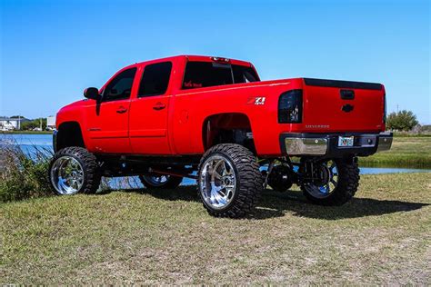 Lifted Chevy Silverado Z71 4x4 on Forgiato's - Off Road Wheels