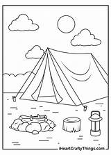 Free Camping Coloring Pages Spark Creativity And Adventure sketch template