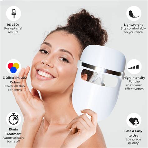 LED Face Mask - Light Therapy Mask - Acne Light Therapy – DiviniTiLA