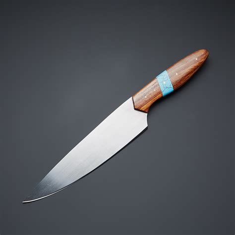 Beautiful Stainless Steel Chef Knife - Black Smith Knives - Touch of Modern