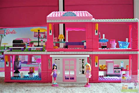 Mega Bloks Barbie Build N Play Fab Mansion {Review} | Boo Roo and Tigger Too