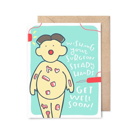 Funny Get Well Card Operation - Etsy Ireland