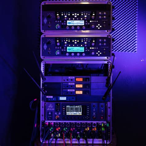 Ein komplettes Live Setup: Rack, X32, Routing, Instrumente, Licht und ...