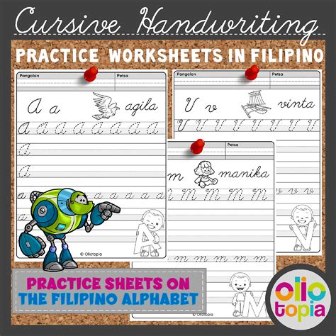 Cursive Handwriting Practice in Filipino | Cursive handwriting practice, Cursive handwriting ...