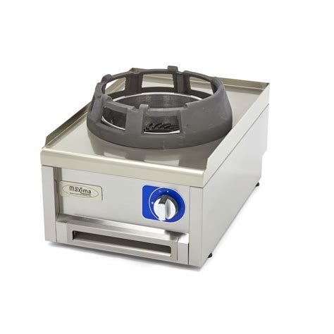 Commercial Grade Wok Brander - Enkel - Gas - Maxima Kitchen Equipment