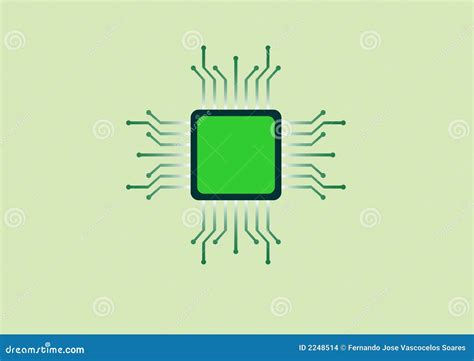 Electronic Chip Stock Images - Image: 2248514