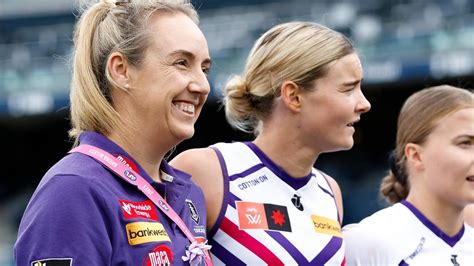 Lisa Webb Q&A: Fremantle Dockers AFLW coach answers burning questions after first year at the ...