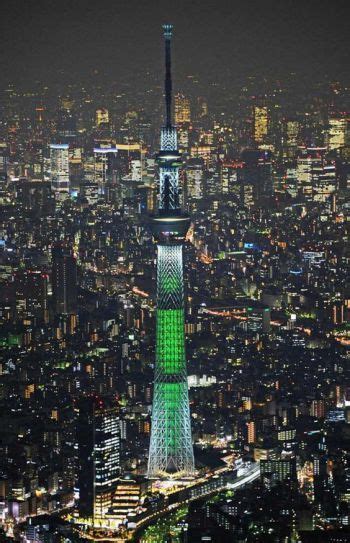 Tokyo Skytree Tower night view | Fernsehturm, Architektur, Kunst