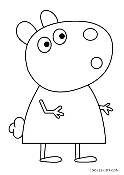 Suzy And Peppa Coloring Pages Peppa Pig Coloring Pages Coloring | The ...