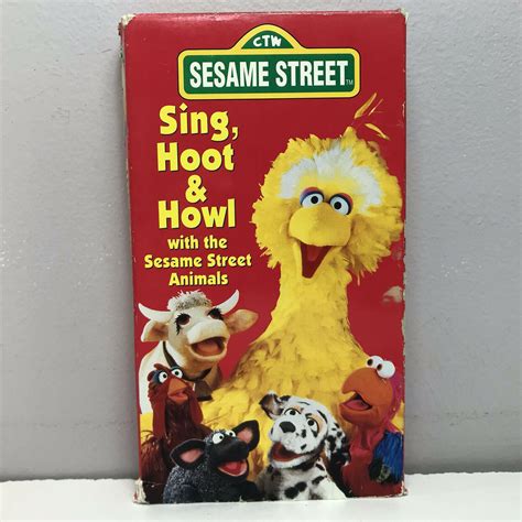 Sesame-Street-Sing-Hoot-Howl-VHS-Video-VCR-Tape-RARE-Elmo-Songs-BUY-2-GET-1-FREE Values - MAVIN