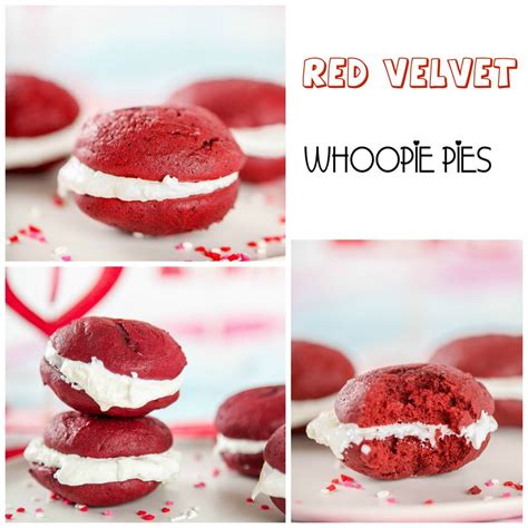 Red Velvet Whoopie Pies - Baking Beauty