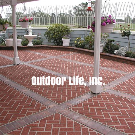 decorative concrete benefits - Outdoor Contracting - Charlotte Landscape Contracting