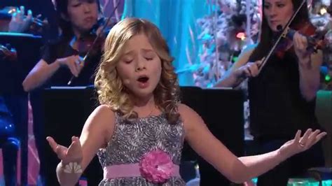 ᴴᴰ Jackie Evancho - O Holy Night (The Tonight Show with Jay Leno) - YouTube