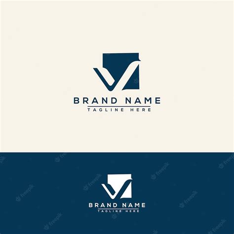 Premium Vector | V logo design template vector graphic branding element.