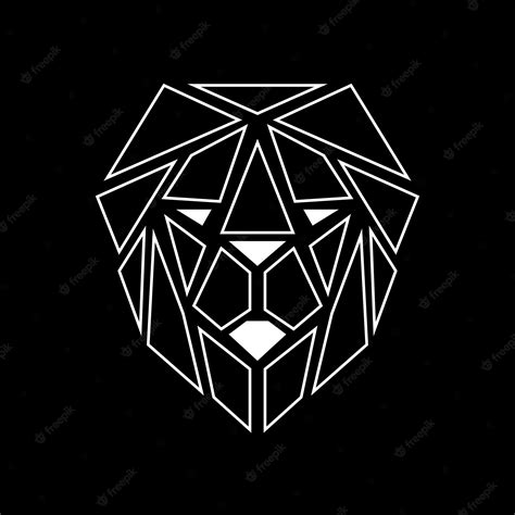 Premium Vector | Lion logo minimalist logo illustration